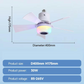 🥳SUMMER HOT SALE🥳💞50K+ SOLD!💥50% OFF! 🎁Smart E27 Ceiling Fan Light with Hi-Fi Bluetooth Speaker & Mood Lighting  Cool Breezes • Crystal-Clear Sound • 16 Million Colours💡🌬️🎵