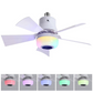 🥳SUMMER HOT SALE🥳💞50K+ SOLD!💥50% OFF! 🎁Smart E27 Ceiling Fan Light with Hi-Fi Bluetooth Speaker & Mood Lighting  Cool Breezes • Crystal-Clear Sound • 16 Million Colours💡🌬️🎵