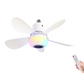🥳SUMMER HOT SALE🥳💞50K+ SOLD!💥50% OFF! 🎁Smart E27 Ceiling Fan Light with Hi-Fi Bluetooth Speaker & Mood Lighting  Cool Breezes • Crystal-Clear Sound • 16 Million Colours💡🌬️🎵