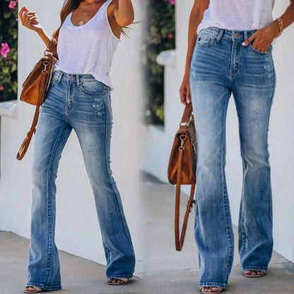 🔥While Supplies Last 40% OFF!🎉 Tummy Control Bootcut Jeans