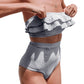 📢Mid-Season Sale: 50% off – limited time ⏰Women's Irregular Stripe High-Waisted Swimsuit