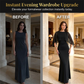 🔥While Supplies Last 40% OFF!👗Elegant Cape Mermaid Maxi Dress