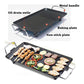 Electric Griddle with Dual Cooking Zones