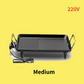 Electric Griddle with Dual Cooking Zones