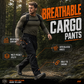 👖 LIMITED-TIME 50% OFF! ✨ Men's Stretchy Breathable Cargo Pants – Utility Pockets, Flexible Fit, Trail to Town 🌲