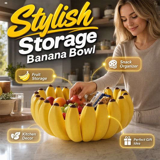 🔥While Supplies Last 40% OFF!🎉 Creative Banana Shape Fruit Bowl