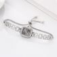 🎁New Arrival 50% OFF💥Women Drawstring Bracelet Watch Square Quartz