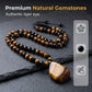 🥳 2026 – Now on sale 🥳💞 Over 50,000 sold! 50% off! Men’s Tiger’s Eye Bead Necklace – natural gemstones, hand-woven cord, a classic piece designed especially for the modern man! 💪✨