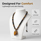 🥳 2026 – Now on sale 🥳💞 Over 50,000 sold! 50% off! Men’s Tiger’s Eye Bead Necklace – natural gemstones, hand-woven cord, a classic piece designed especially for the modern man! 💪✨